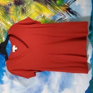 Forever 21 ➕️ V neck Short sleeves women's tee shirt size 1X